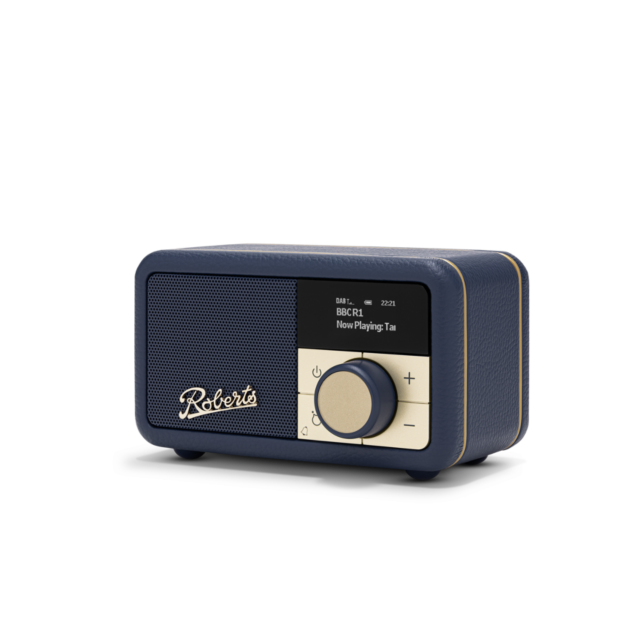 Roberts Radio PETITE2MB Revival Dab/Dab+/Fm RDS Bluetooth Portable Radio Midnight Blue