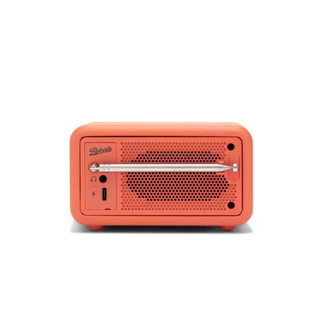 Roberts Radio PETITE2PO Revival Dab/Dab+/Fm RDS Bluetooth Portable Radio Pop Orange