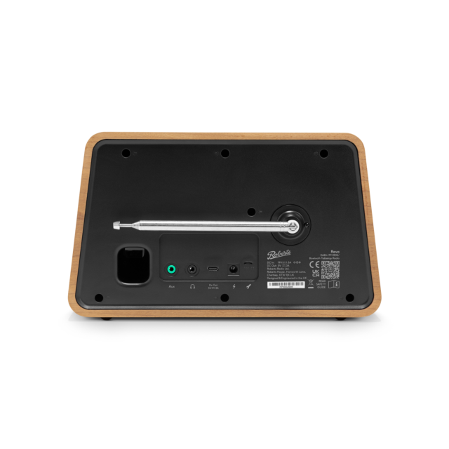 Roberts Radio REVACH DAB+ FM Bluetooth Cherry Wood