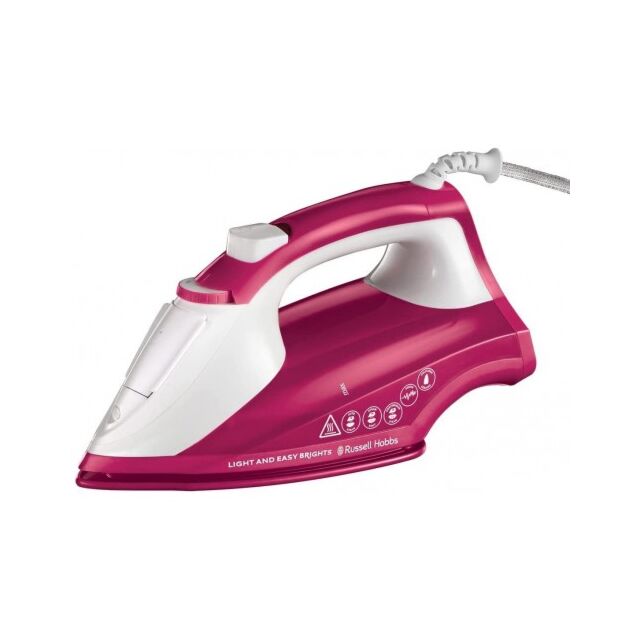 Russell Hobbs 26480 Lights Easy Brights Steam Iron Berry