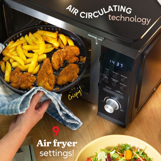 Russell Hobbs RHMAF2508B 25 Litres Combination Air Fryer Microwave - Black
