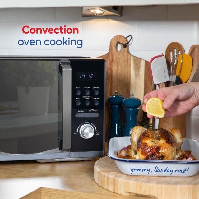 Russell Hobbs RHMAF2508B 25 Litres Combination Air Fryer Microwave - Black