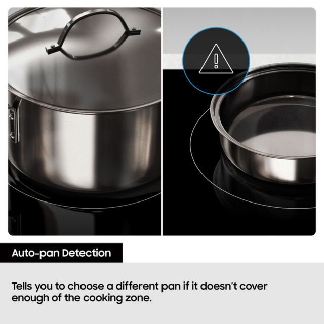 Samsung NZ85C6058FK/U1 80cm 5-Burner Induction Hob