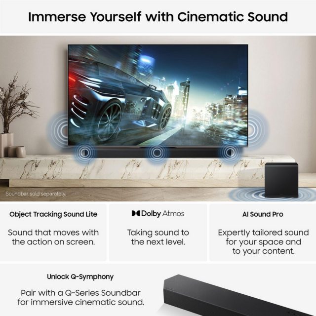 Samsung QE65QN80HAUXXU 65inch 4K Neo QLED Smart TV
