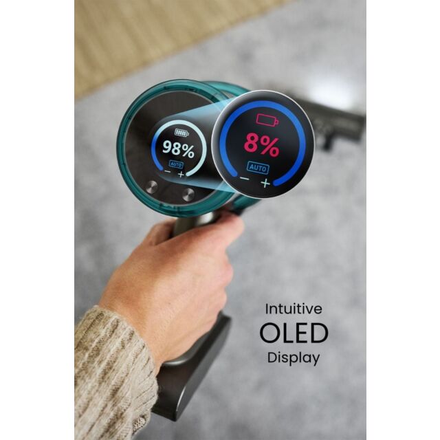 Sebo 95005GB Balance A1 Pro Cordless Stick Vacuum With Stand Ocean