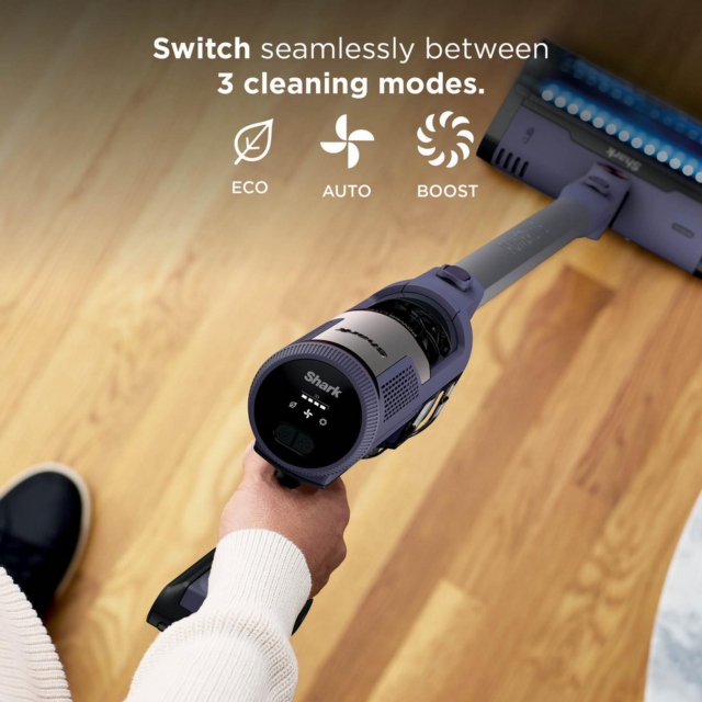 Shark BU3621UKT Cordless Stick Vacuum Cleaner Glacier Blue