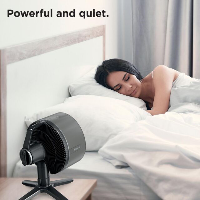 Shark 307FA150UK FlexBreeze TableMate Indoor to OutdoorTabletop Fan - Winter Fog