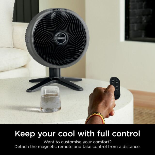 Shark 307FA150UK FlexBreeze TableMate Indoor to OutdoorTabletop Fan - Winter Fog