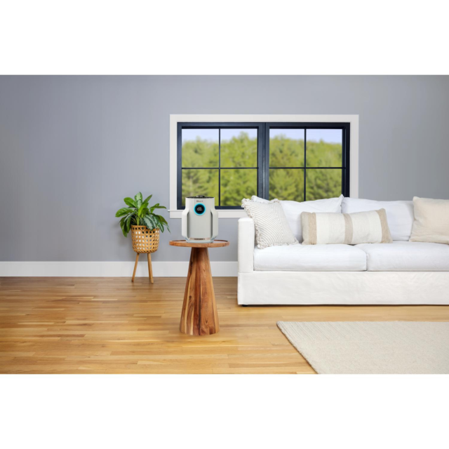 Shark HP072UK Compact Pro Air Purifier - Dove Colour