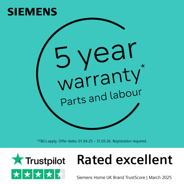 Siemens WQ45G202GB 9kg Heat Pump Tumble Dryer - White