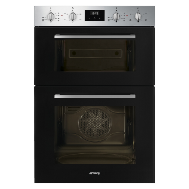 Smeg DOSF400B 59.7cm Built In Electric Double Oven - Black