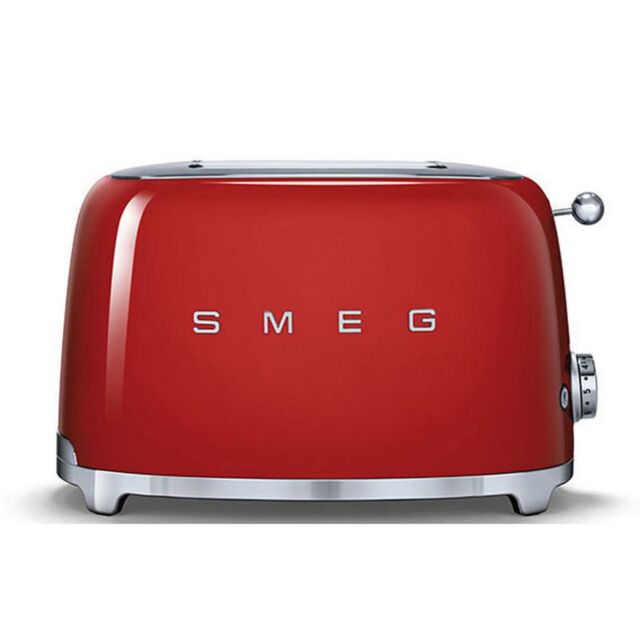 Smeg TSF01RDUK Retro Style Toaster Red