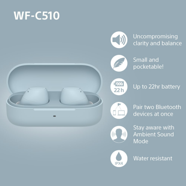 WFC510L.CE7 Wireless In ear headphones - Blue