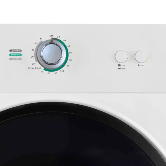 Statesman TD03VFW 3Kg Compact Vented Tumble Dryer White