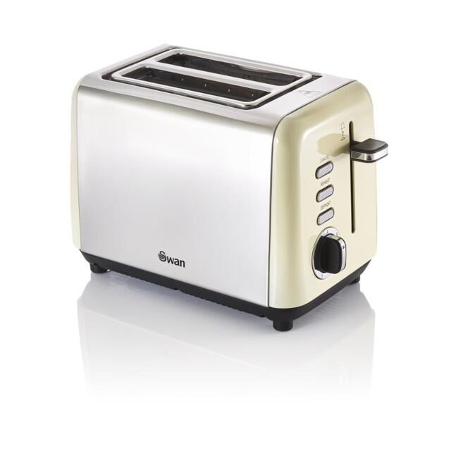 Swan ST14015CN Townhouse 2 Slice Toaster Cream