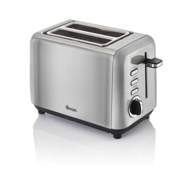 Swan ST14015N Townhouse 2 Slice Toaster St/Steel