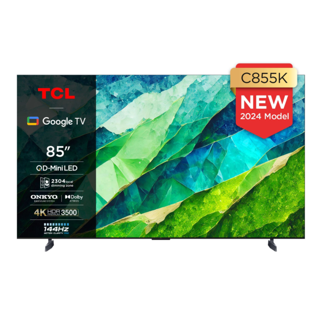 TCL 85C855K 85inch 4K QLED HDR Premium Google TV