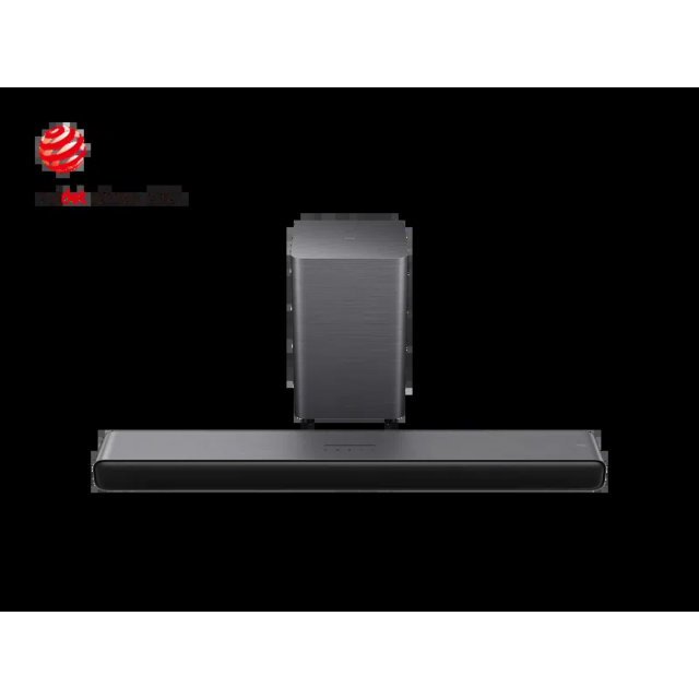 TCL S55H 2.1 ch Dolby Atmos & DTS Virtual:X Wireless Soundbar with Wireless Subwoofer - Dark Titanium