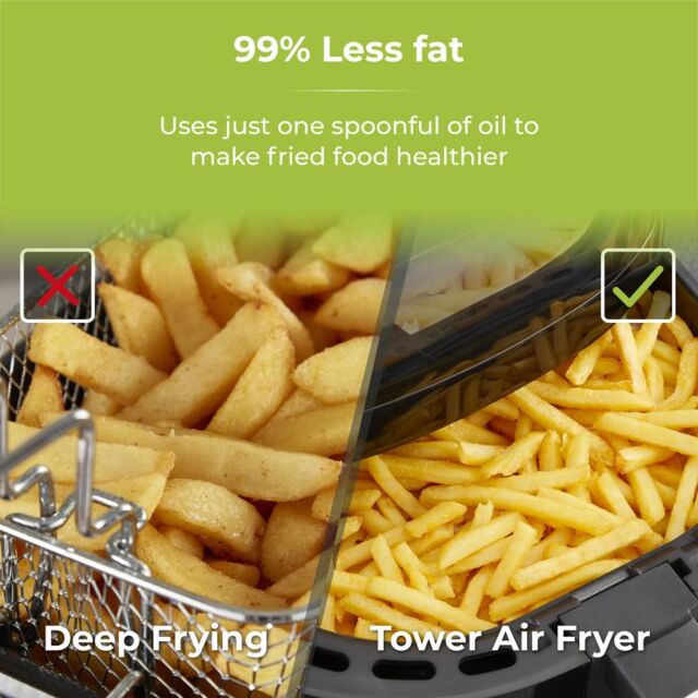 Tower T17072 Vortx Vizion 7L Digital Air Fryer 