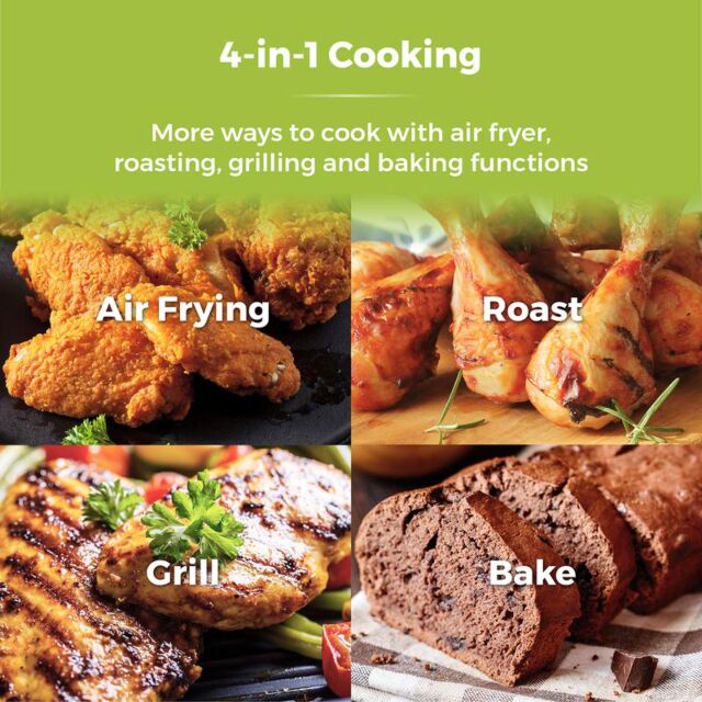 Tower T17087 2 Litre Vortx Compact Air Fryer With Rapid Air Circulation 