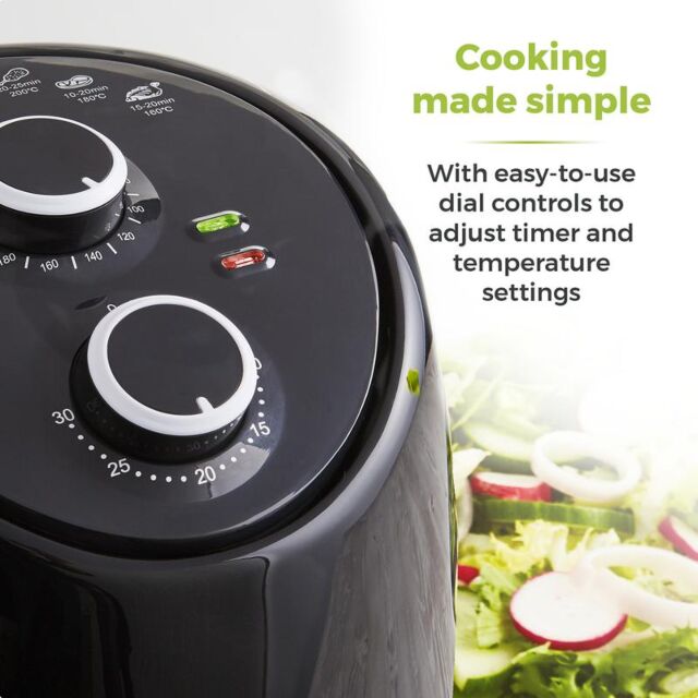Tower T17087 2 Litre Vortx Compact Air Fryer With Rapid Air Circulation 