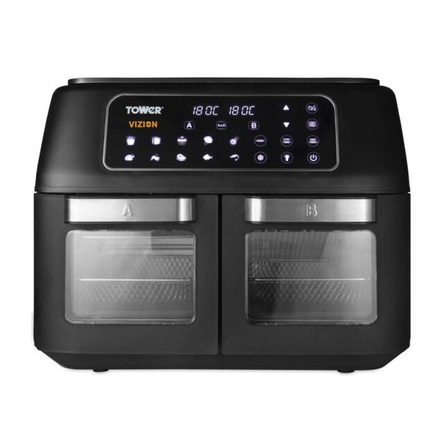 Tower T17102 Vortx Vizion Express Dual 11L Air Fryer 