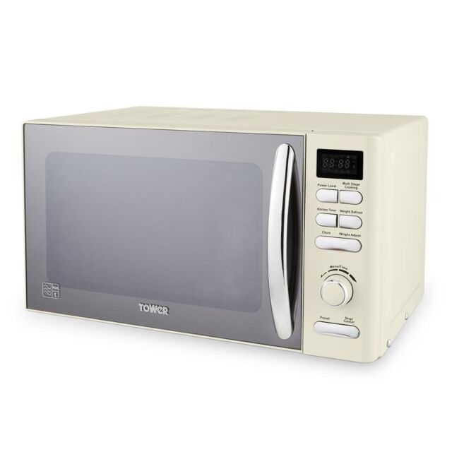 Tower T24032PEB Infinity Stone 800W 20L Digital Microwave Pebble
