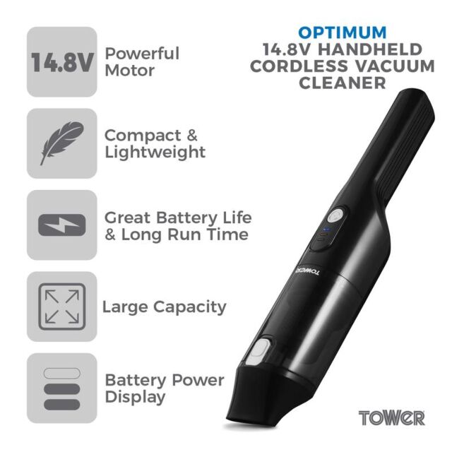 Tower T527000 Cordless Handheld Vac 