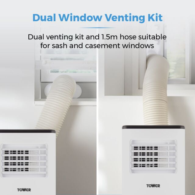 Tower T668013 5000Btu 3-In-1 Portable Air Conditioner