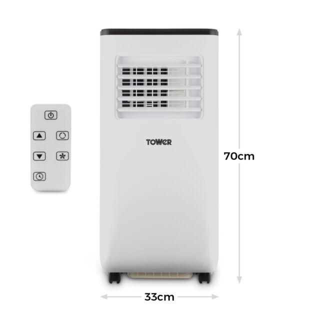Tower T668013 5000Btu 3-In-1 Portable Air Conditioner