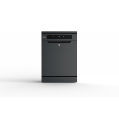 Hoover HF4C7L0A Full Size Dishwasher in Graphite - 14 Place Settings