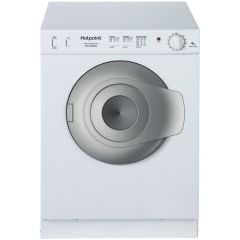 Hotpoint NV4D01P 4Kg Load Compact Vented Tumble Dryer White/Grey