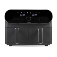 Tower T17138 Vortx Elite 10.4L Dual Basket Digital Air Fryer Graphite Grey